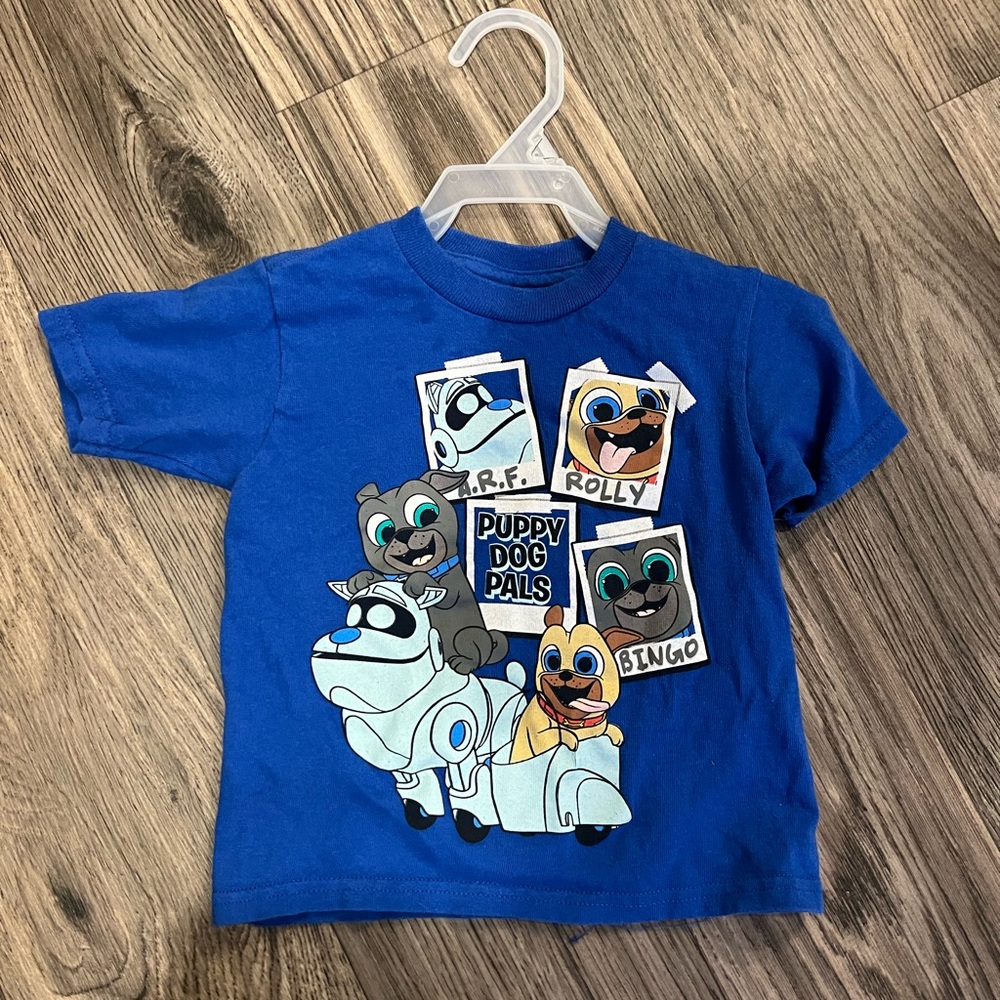 Disney Puppy Dog Pals Blue T-Shirt 2T